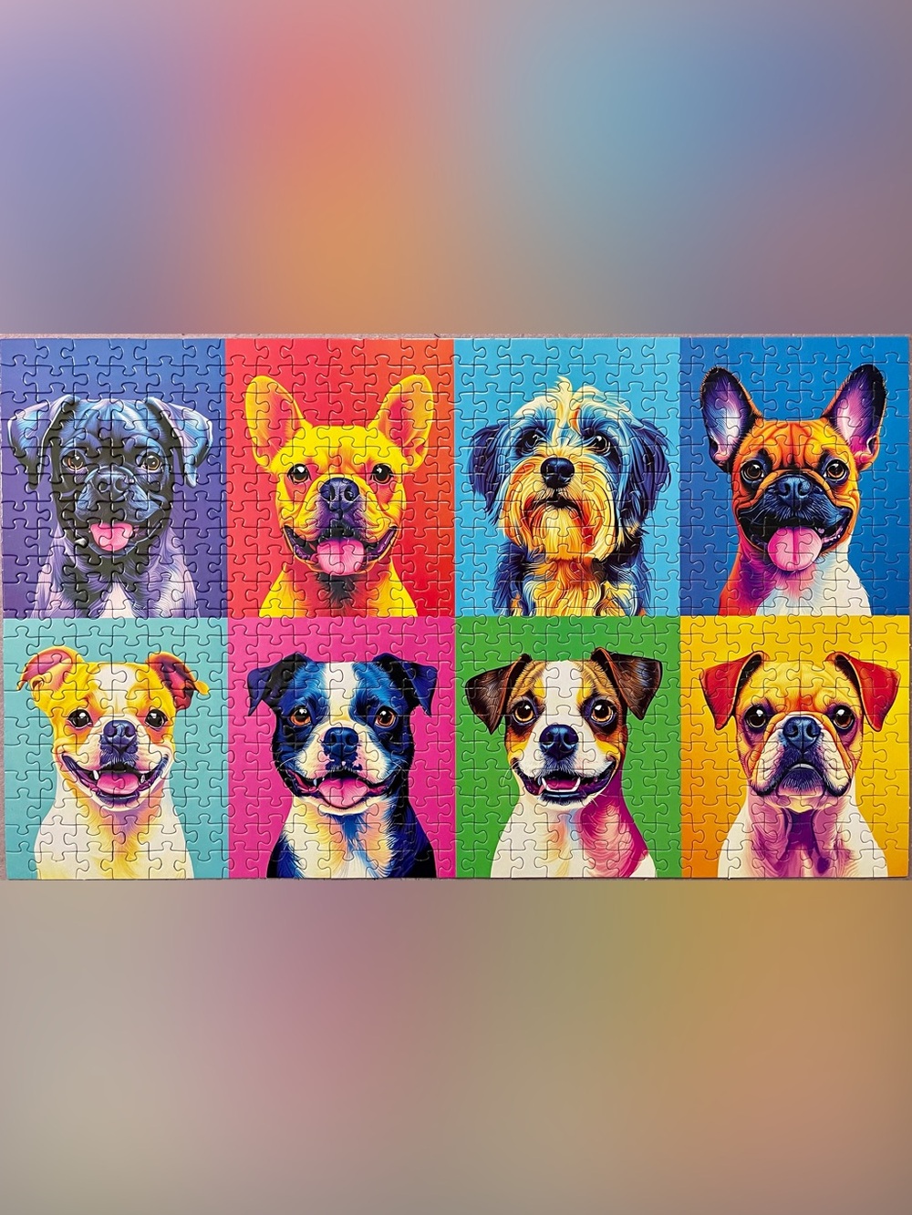 🧩 500-Piece Colorful Dogs Jigsaw Puzzle - Picture 3 of 3